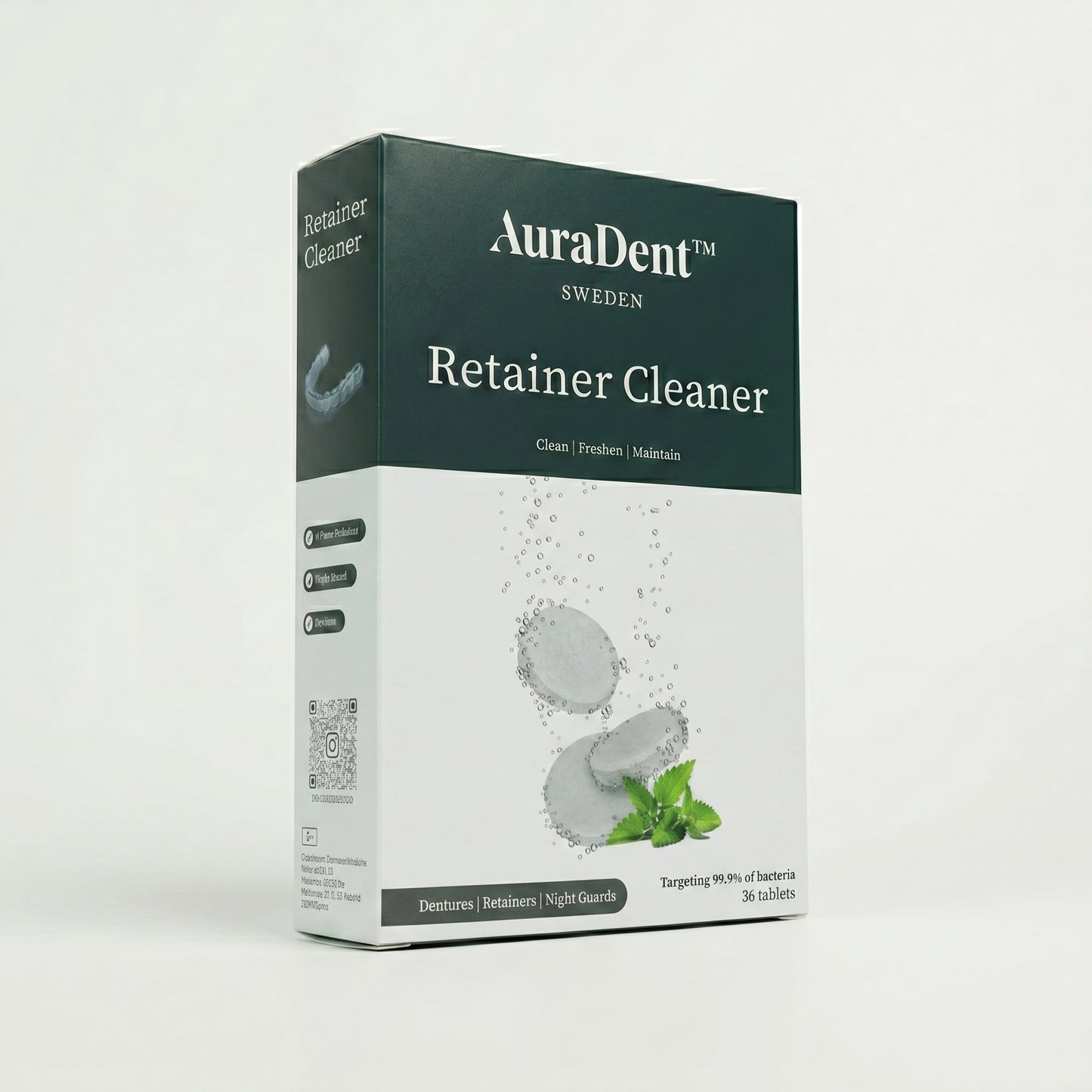 AuraDent™ Aligner Cleaner 36 tabletter